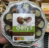 12 Escargots préparés à la Bourguignonne