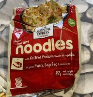 Oriental express noodles vegan prawn flavour