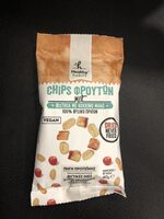 Chips φρούτων mix φιστίκια με κόκκινο μήλο