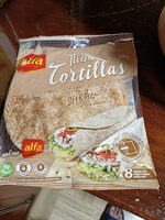 Πίτες Tortillas Ολικής
