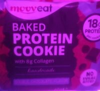 Baked protein cookie double chocolate