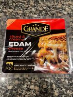 Sliced & Creamy Edam Cheese