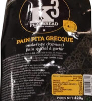 Pain Pita Grecque