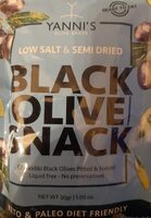 Black Olive Snack