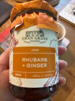 Rhubarb + Ginger Jam
