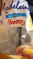 Madeleines aux oeufs frais