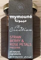 Strawberry & rose petals preserve