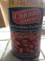 Cooked Fava Beans (Foul Medammas)