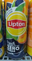 Lipton ice tea peach zero sugar