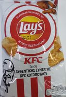 Ridged Potato Chips with KFC Original Chicken Recipe Flavour