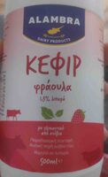 Milk drink with Kefir culture and strawberry flavour