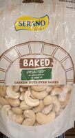 Cashew Nuts Oven Baked