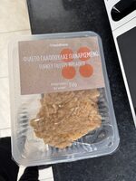 Turkey fillets breaded