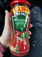 Pasta sauce with red & green peppers