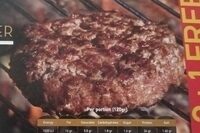 Lean beef burger