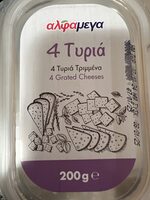 4 Grated Cheese