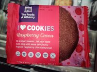 Raspberry Cocoa cookie