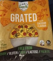 Grated with cheddar flavour
