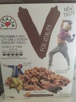 Multigrain Flakes With Chia And Crunchy Chocolate Cereals