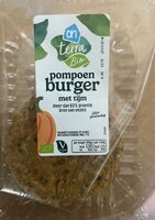 Pompoenburger met tijm