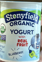 Organic Yogurt with Real Fruit Blueberry
