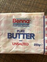 Pure unsalted butter