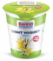 Benna Light Vanilla Fruit Yoghurt 150ML