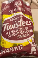 Twistees A Delicious Crisp Savoury Snack CHEESY