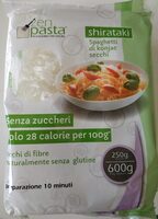Shirataki spaghetti di Konjac secchi