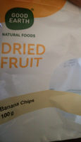 Dried fruit banana chips