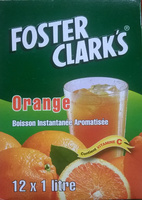 Boisson Instantanée Aromatisée Orange