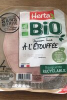 Jambon cuit à l’étouffée sans nitrite bio