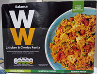 Chicken and chorizo paella