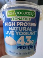 Natural protein yoghurt