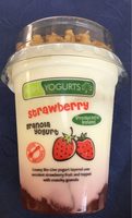 Strawberry live yoghurt