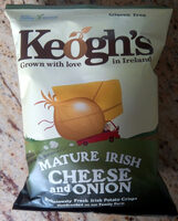 Mature Irish Cheese & Onion Crisps