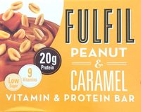 Fulfil Protein Bars peanut&caramel
