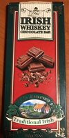 Irish whiskey chocolate bar