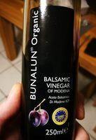 Bunalun organic balsamic vinegar