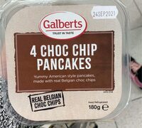 4 Choc Chip Pancakes