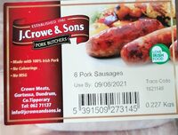Pork Sausages