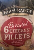 Breaded chicken fillet