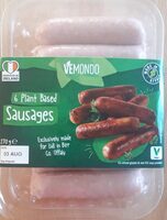 Plant based sausages