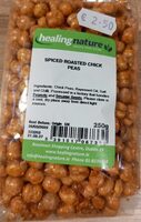 Spiced roasted chicken peas