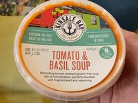 Tomato and basil soup