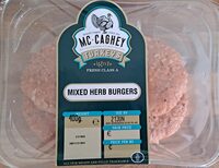 Turkey Mixed Herb Burgers