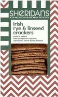 Sheridans Cheesemongers Irish Rye & Linseed Crackers