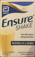 Ensure shake sachet