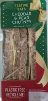 Cheddar & Pear Chutney Sandwich