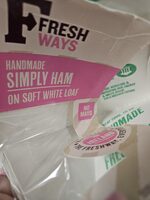Simply ham sandwich